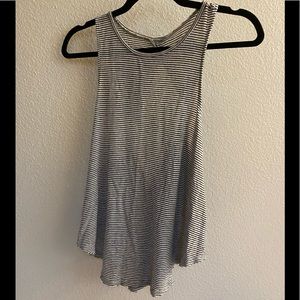Striped American Eagle Open Back Twist Tank